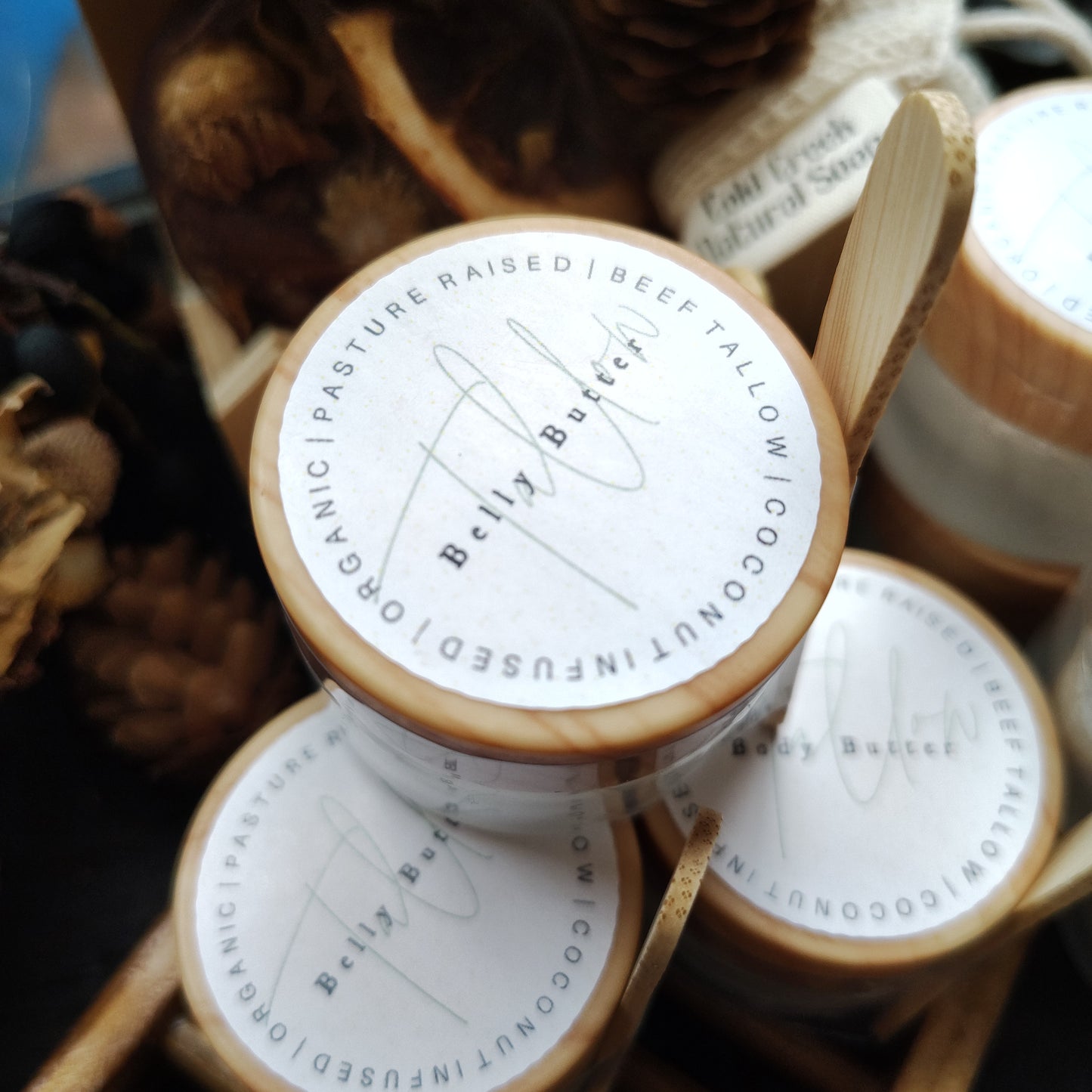 The Nurture Line | Belly Butter | Organic Beef Tallow