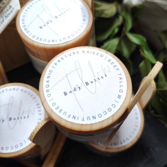 The Nurture Line | Body Butter | Organic Beef Tallow