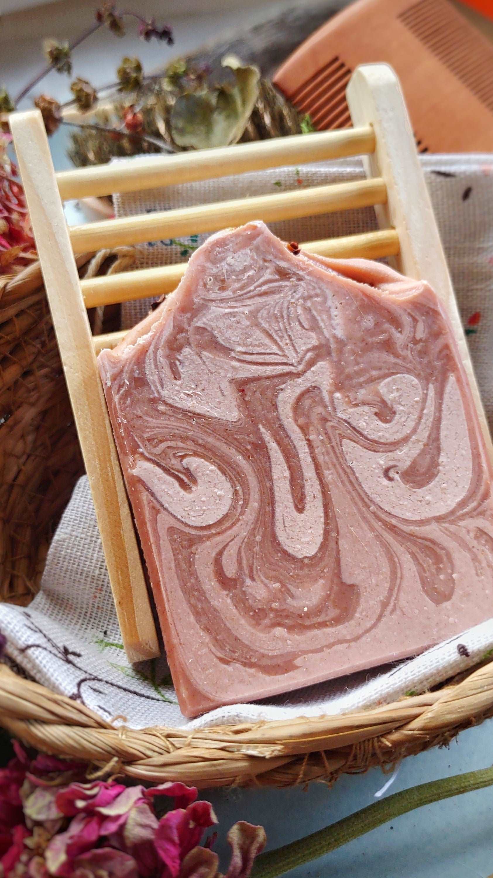 Eco-Friendly Natural Wooden Soap Dish - Cold Creek Natural Farm