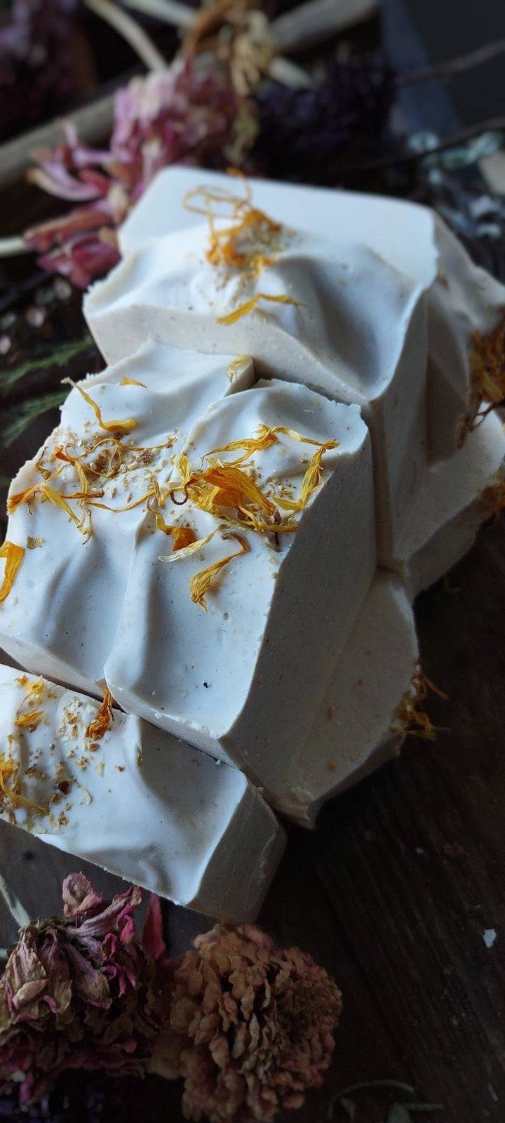 Lemongrass & Calendula - Face and Body Goat Milk Soap - Cold Creek Natural Farm