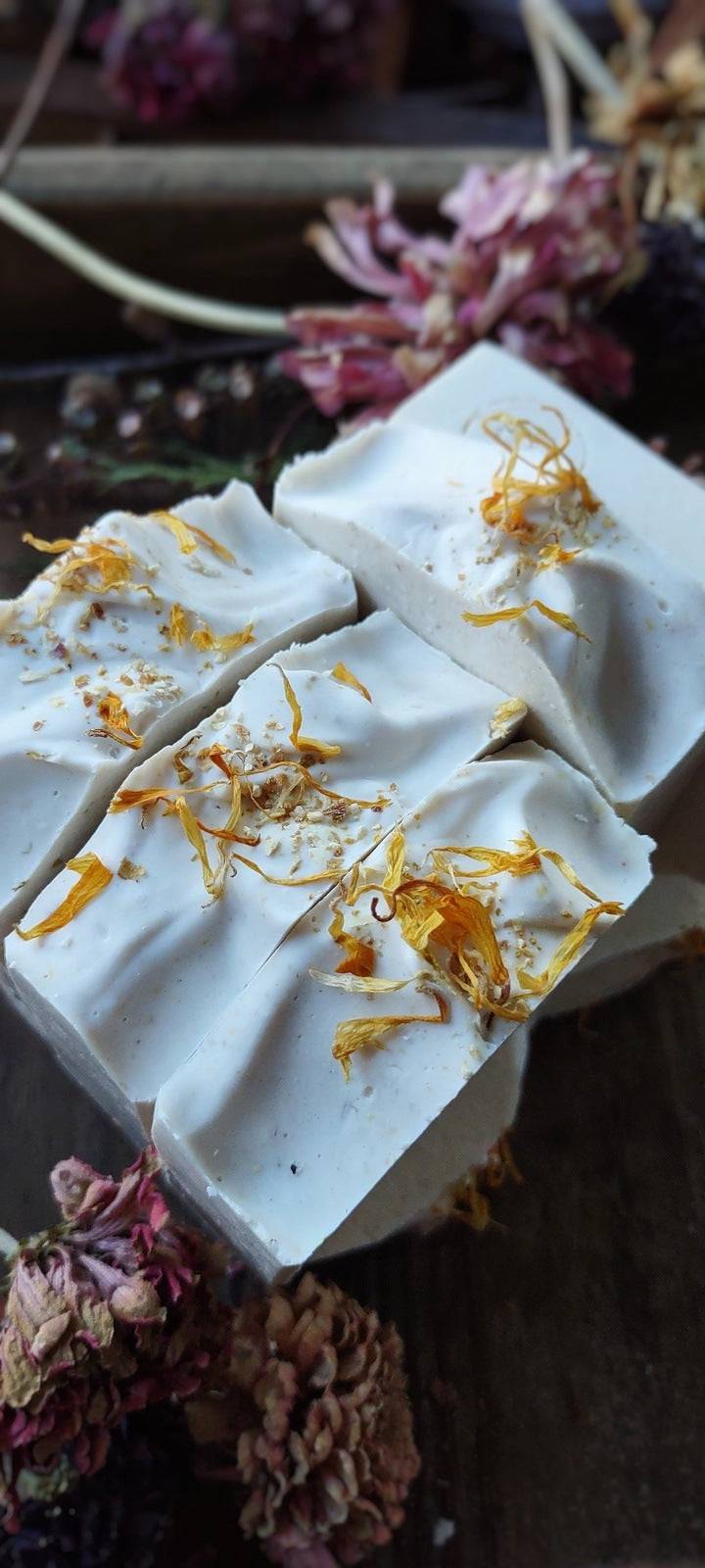 Lemongrass & Calendula - Face and Body Goat Milk Soap - Cold Creek Natural Farm