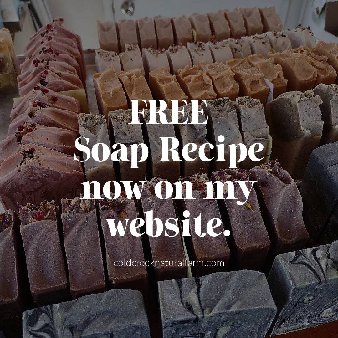 FREE - How To Make Cold Process Soap - Beginner - Cold Creek Natural Farm